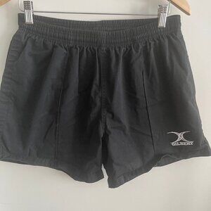 Men's Gilbert Rugby Shorts - Black - Size L